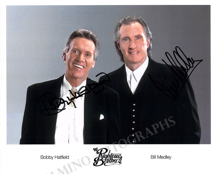 The Righteous Brothers Autographs Photograph Tamino 7981
