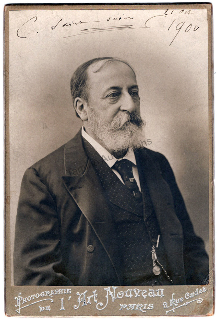 Camille Saint-Saëns, French Composer & Pianist