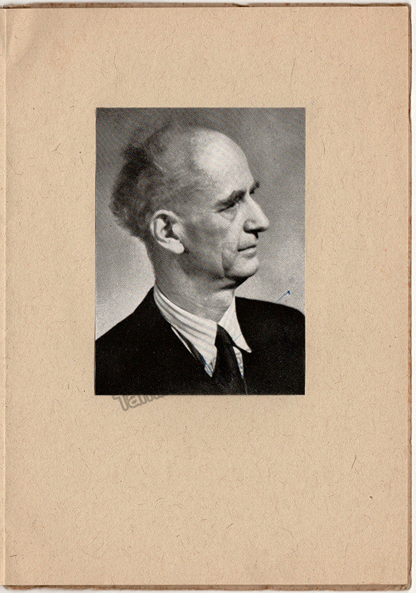 Wilhelm Furtwangler Autograph Signed Photograph Booklet – Tamino