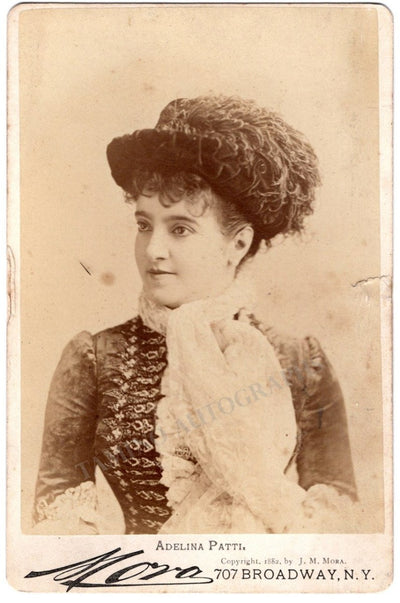 Signed Cabinet Photo (1885)