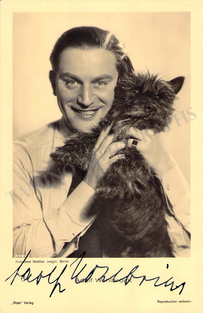 Wohlbruck, Adolf - Signed Photograph
