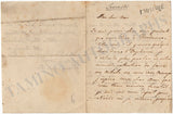 Sowinski, Albert - Autograph Letter Signed 1859