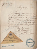 Vizentini, Albert - Autograph Letter Signed