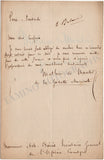 Vizentini, Albert - Autograph Letter Signed