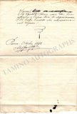 Parisotti, Alessandro - Signed Autograph Manuscript