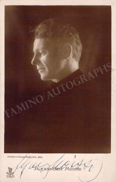 Moissi, Alexander - Signed Photograph