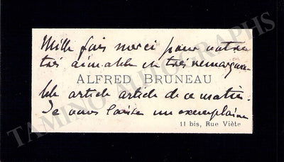 Alfred Bruneau (III)