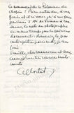 Cortot, Alfred - Autograph Letter Signed 1949