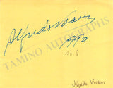 Opera Singers - Collection of 10 Signed Album Pages