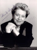 De Larrocha, Alicia - Signed Photograph