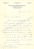 De Ridder, Allard - Autograph Letter Signed 1950