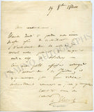 Elwart, Antoine - Set of 4 Autograph Letters Signed