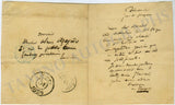 Elwart, Antoine - Set of 4 Autograph Letters Signed