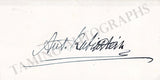 Rubinstein, Anton - Signed Card