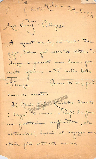 Autograph Letter Signed (1871)