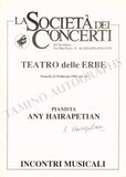 Hairapetian, Any - Signed Program Milan 1991