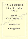 Grumiaux, Arthur - Set of 2 Unsigned Concert Programs Salzburg