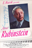 Rubinstein, Artur - Signed Flyer 1948