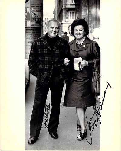 Vickers, Jon - Nilsson, Birgit - Double Signed Photograph