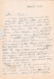 Arral, Blanche - Set of 5 Autograph Letters Signed 1940s