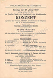 Walter, Bruno - Lot of 10 Unsigned Concert Programs 1907-1930