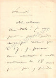 Saint-Saens, Camille - Autograph Letter Signed