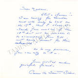 Saint-Saens, Camille - Autograph Letter Signed