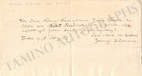 Weber, Carl Maria von - Signed Document 1812