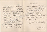 Simon, Cecile Paul - Autograph Letter Signed