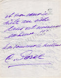 Sorel, Cecil - Autograph Letter Signed