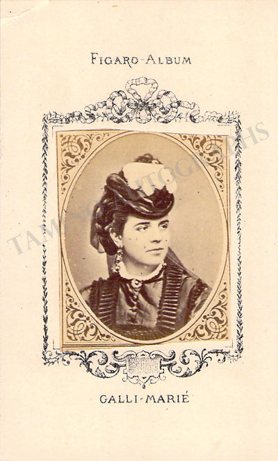 CDV as herself (I)