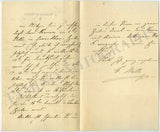 Halle, Charles - Autograph Letter Signed 1882