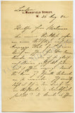 Halle, Charles - Autograph Letter Signed 1882