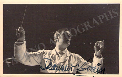 Signed Photo in Rehearsal (I)