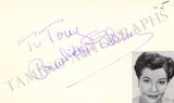 Actors & Actresses - Lot of 100+ Signed Cards
