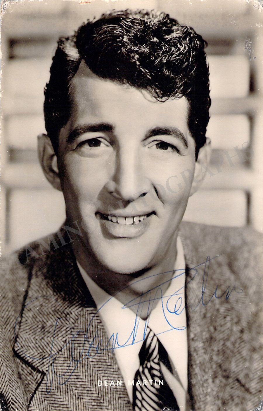 Dean Martin Autograph Photograph – Tamino