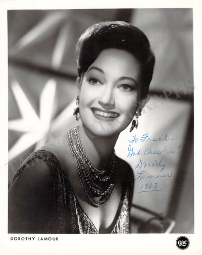 Signed Promo Photograph (1963)