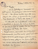 De Vecchi, Edmondo - Autograph Letter Signed 1931