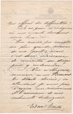 Strauss, Eduard - Set of 2 Autograph Letters Signed 1899