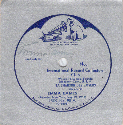 Eames, Emma (La Chanson des Baisers)