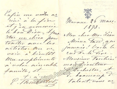 Autograph Letter Signed (1873)