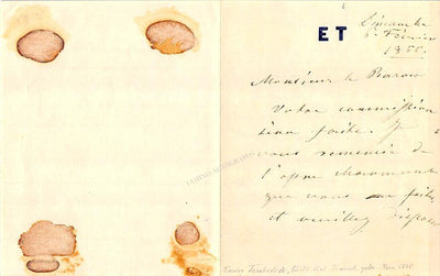 Autograph Letter Signed (1866)