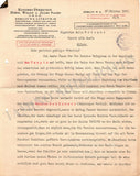 Simon, Erich - Typed Letter Signed 1930