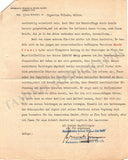 Simon, Erich - Typed Letter Signed 1930