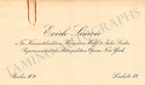 Simon, Erich - Typed Letter Signed 1930