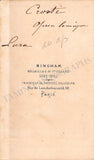 Crosti, Eugene - Vintage CDV Photograph