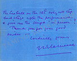 Le Gallienne, Eva - Set of 2 Autograph Letters Signed 1967