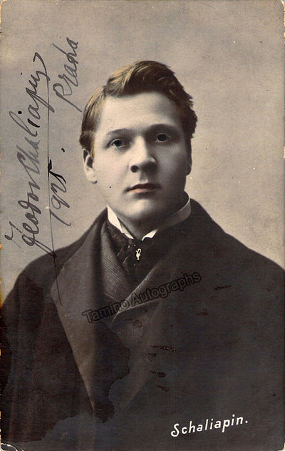 Signed Photo (Prague 1925)