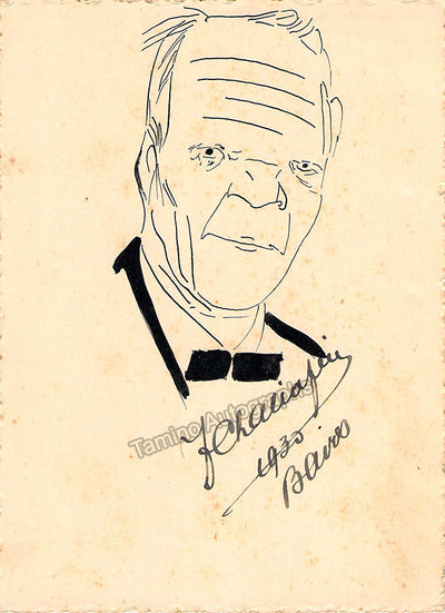 Signed Caricature (1930)