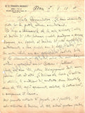 Mecenati, Ferrante - Autograph Letter Signed 1933